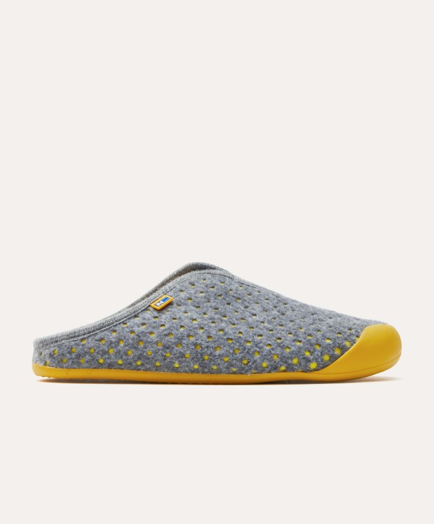 nordikas ZAPATILLAS DE CASA MUJER PUNTINI GRIS Gran oferta
