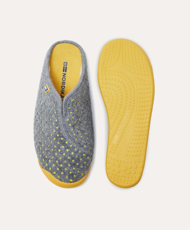 nordikas ZAPATILLAS DE CASA MUJER PUNTINI GRIS Gran oferta