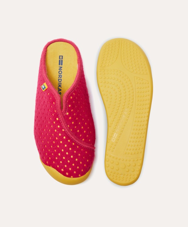 nordikas ZAPATILLAS DE CASA MUJER PUNTINI FRESA Rebajas baratas