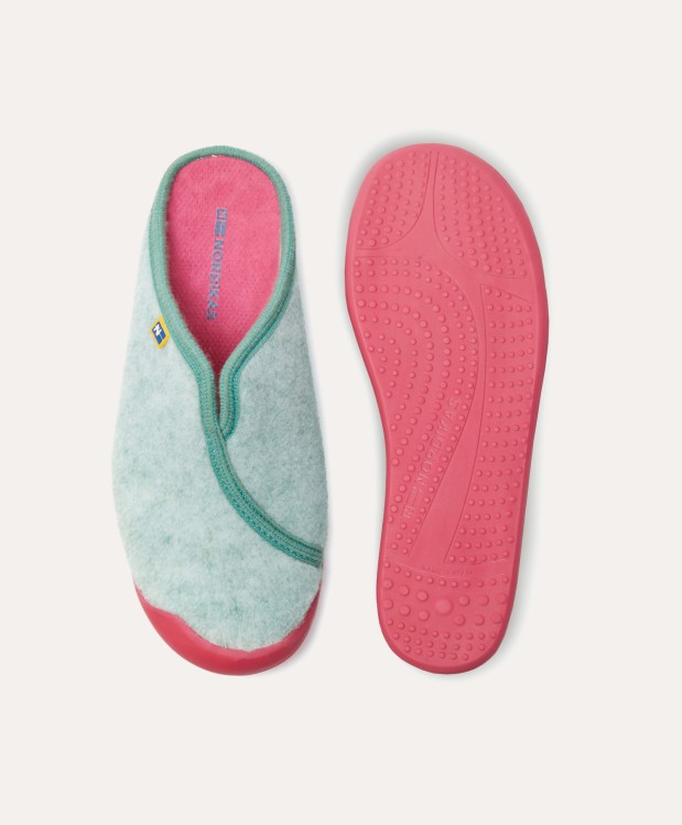 nordikas ZAPATILLAS DE CASA MUJER VIENA ESMERALDA Descuento