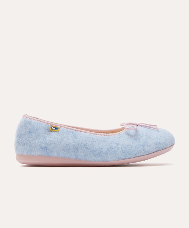 nordikas ZAPATILLAS DE CASA MUJER VIENA CELESTE ÚLTIMAS EDICIONES