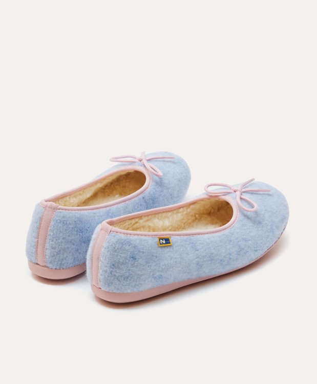 nordikas ZAPATILLAS DE CASA MUJER VIENA CELESTE ÚLTIMAS EDICIONES
