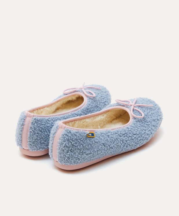 nordikas ZAPATILLAS DE CASA MUJER TEDDY CELESTE Último día