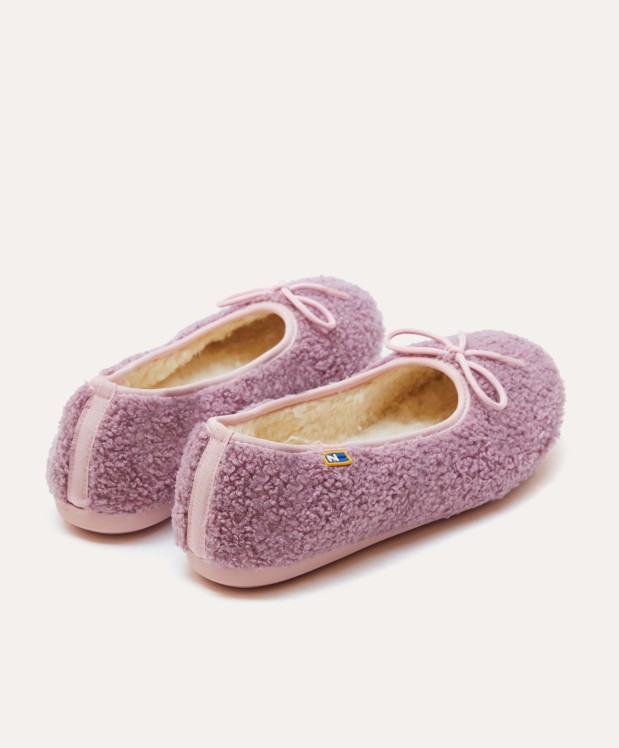 nordikas ZAPATILLAS DE CASA MUJER TEDDY MALVA Precio de fábrica