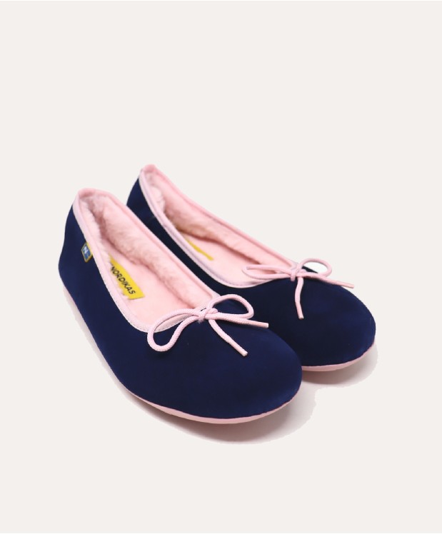 nordikas ZAPATILLAS DE CASA MUJER AFELPADO INDICO Solo hoy