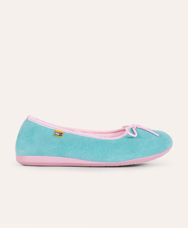 nordikas ZAPATILLAS DE CASA MUJER AFELPADO MENTA Oferta especial de fábrica