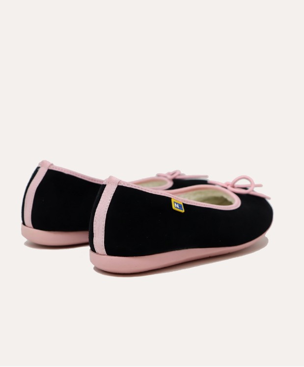 nordikas ZAPATILLAS DE CASA MUJER AFELPADO NEGRO Promoción trimestral