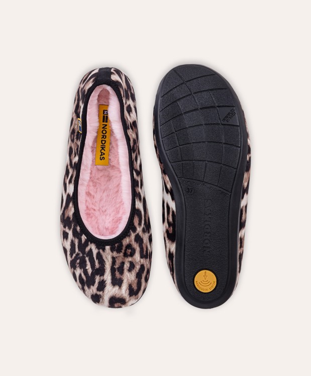 nordikas ZAPATILLAS DE CASA MUJER LINCE MARRON Solo queda un día