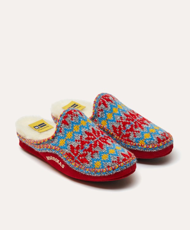 nordikas ZAPATILLAS DE CASA MUJER FORMIGAL ROJO Precios de Black Friday