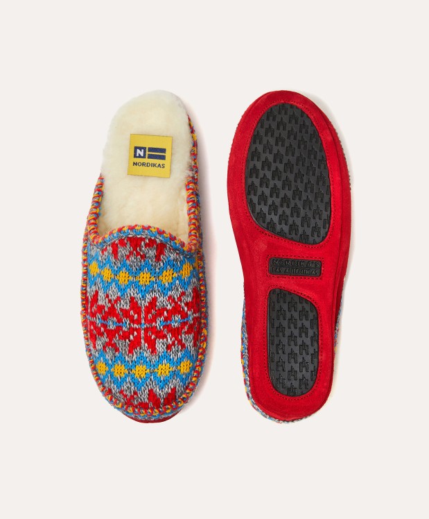 nordikas ZAPATILLAS DE CASA MUJER FORMIGAL ROJO Precios de Black Friday