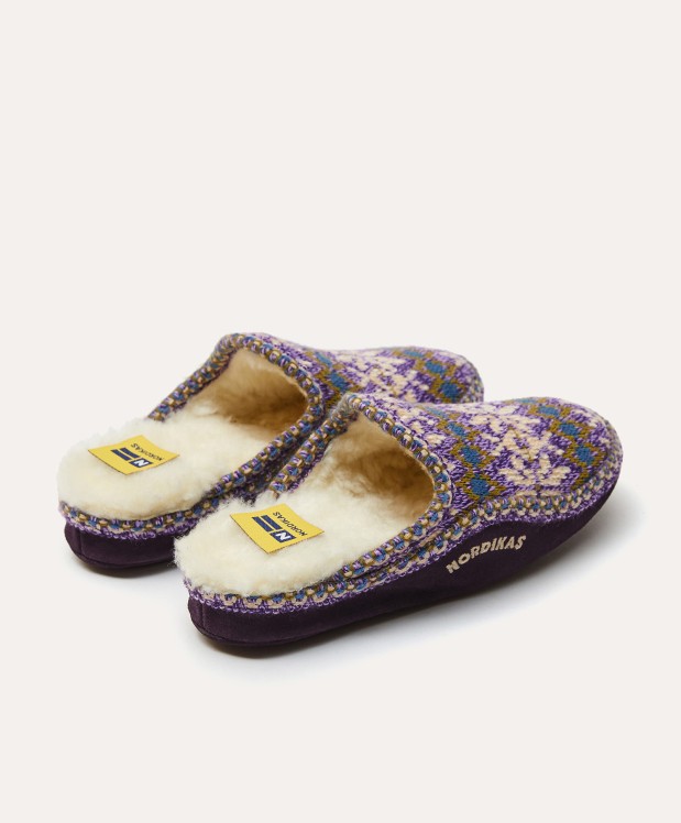 nordikas ZAPATILLAS DE CASA MUJER FORMIGAL PURPURA En oferta