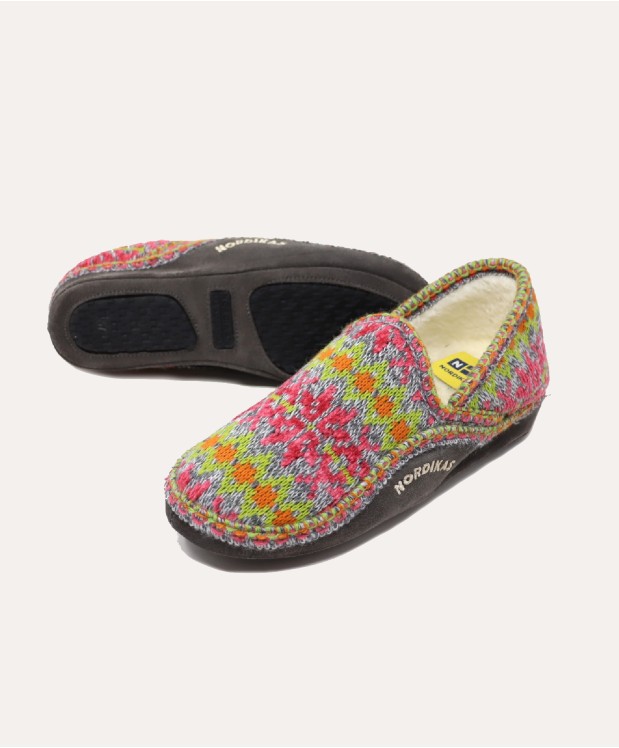 nordikas ZAPATILLAS DE CASA MUJER FORMIGAL GRIS Libre de impuestos