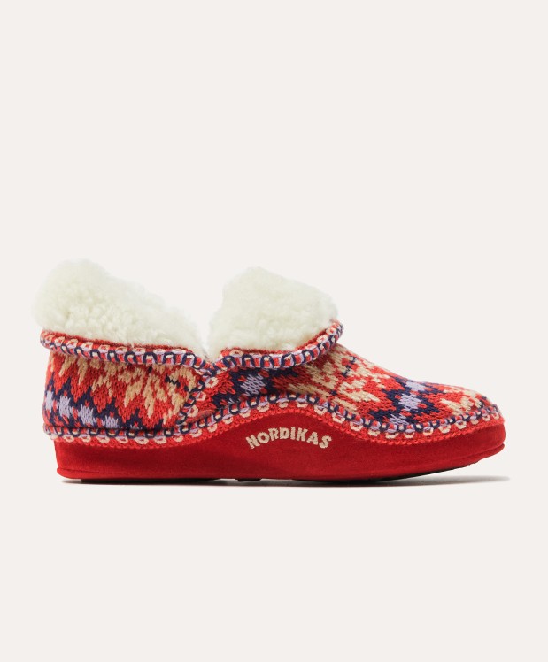 nordikas ZAPATILLAS DE CASA MUJER FORMIGAL CEREZA Descuentos del mes