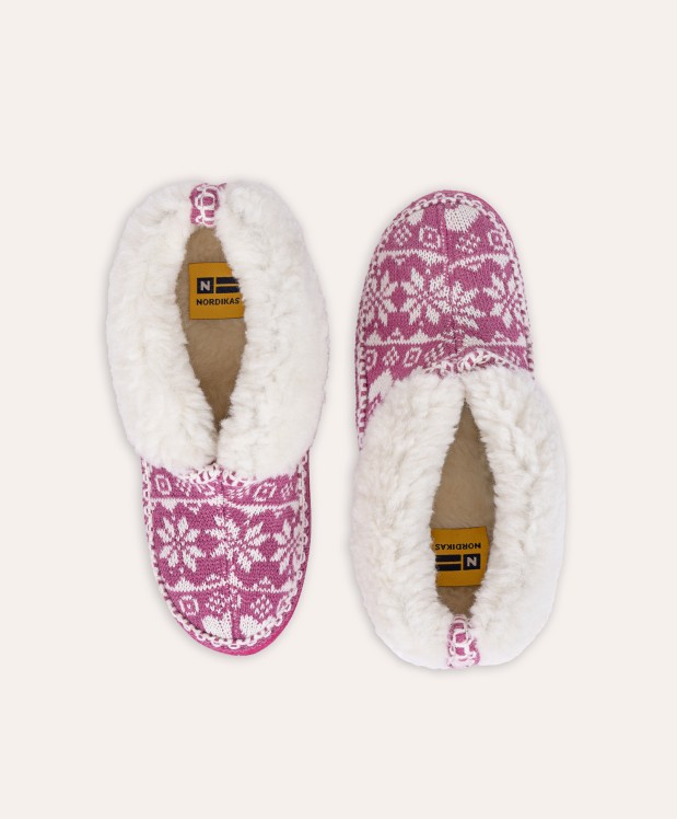 nordikas ZAPATILLAS DE CASA MUJER COPITOS FRESA Descuento por venta flash