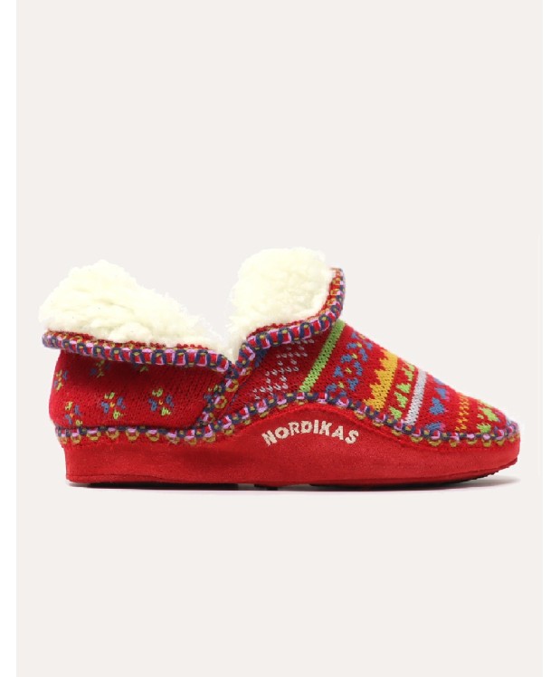 nordikas ZAPATILLAS DE CASA MUJER CANDANCHU ROJO Outlet