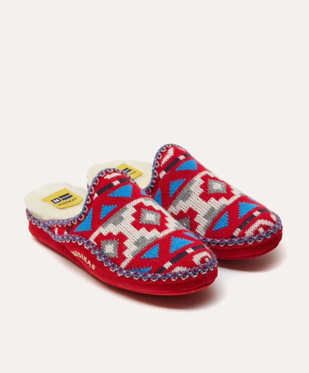 nordikas ZAPATILLAS DE CASA MUJER INCA ROJO Outlet online