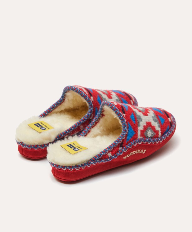nordikas ZAPATILLAS DE CASA MUJER INCA ROJO Outlet online