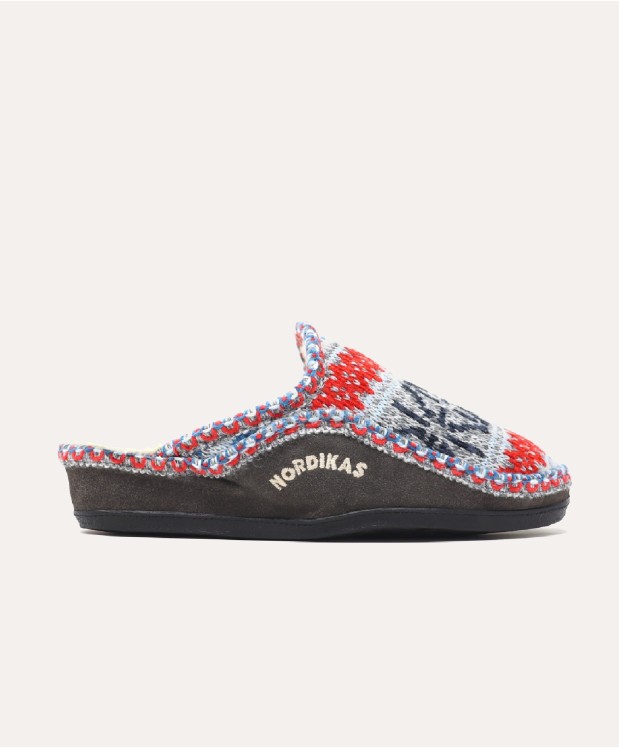 nordikas ZAPATILLAS DE CASA MUJER TEIDE GRIS SRA Descuento