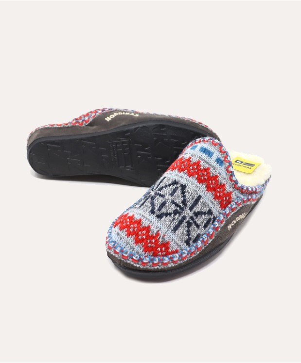nordikas ZAPATILLAS DE CASA MUJER TEIDE GRIS SRA Descuento