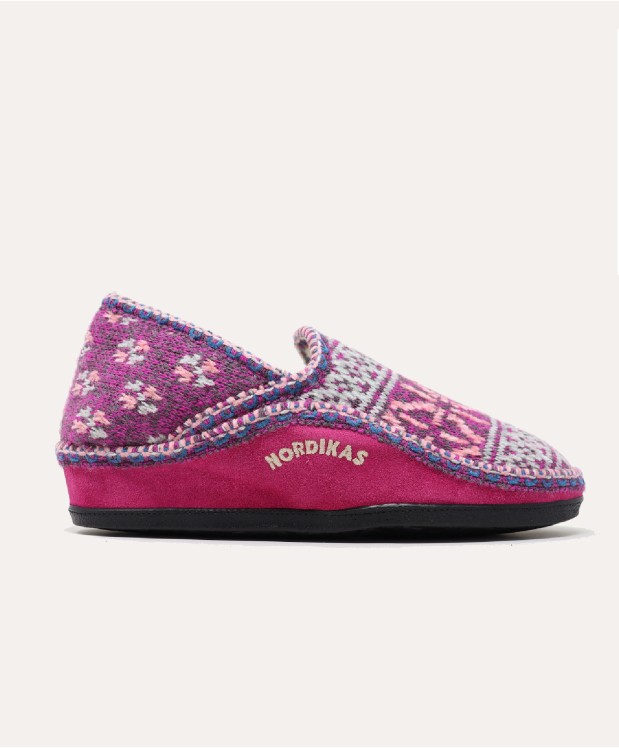 nordikas ZAPATILLAS DE CASA MUJER TEIDE MORADO Liquidación