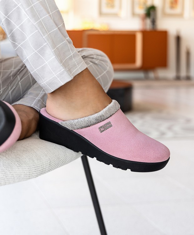 nordikas ZAPATILLAS DE CASA MUJER AFELPADO ROSA COMPRAR AHORA