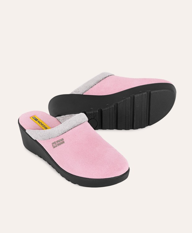 nordikas ZAPATILLAS DE CASA MUJER AFELPADO ROSA COMPRAR AHORA
