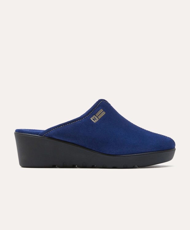 nordikas ZAPATILLAS DE CASA MUJER AFELPADO INDICO Solo hoy
