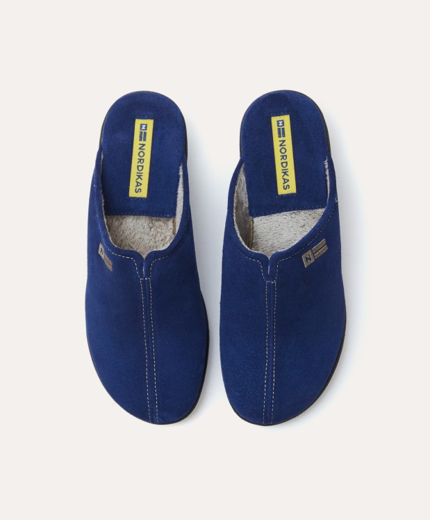 nordikas ZAPATILLAS DE CASA MUJER AFELPADO INDICO Solo hoy