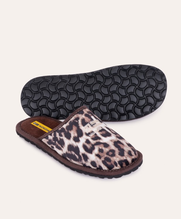 nordikas ZAPATILLAS DE VIAJE MUJER LINCE MARRON Oferta exclusiva