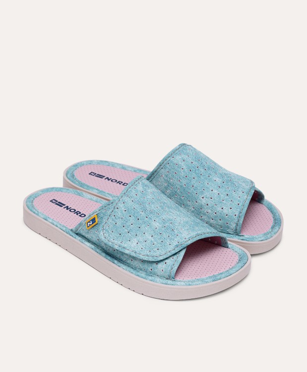 nordikas ZAPATILLAS DE CASA MUJER VAQUERO ESMERALDA Grandes ahorros