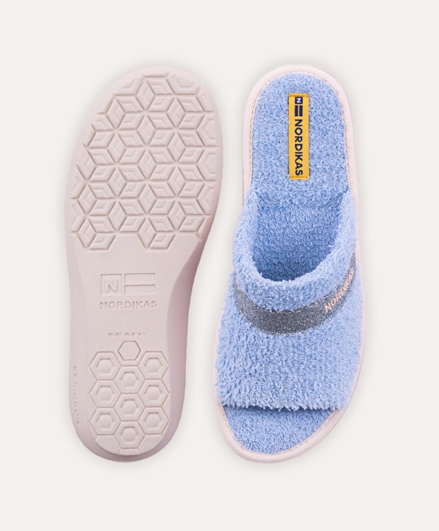 nordikas ZAPATILLAS DE CASA MUJER NUBE CELESTE Devoluciones gratuitas
