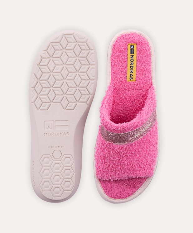 nordikas ZAPATILLAS DE CASA MUJER NUBE FRESA 2025