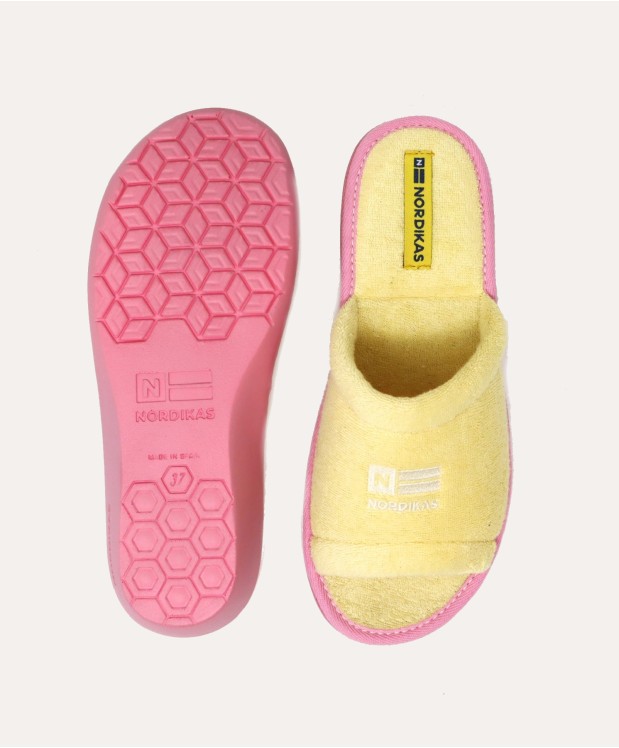 nordikas ZAPATILLAS DE CASA MUJER TOALLA LEMON Outlet