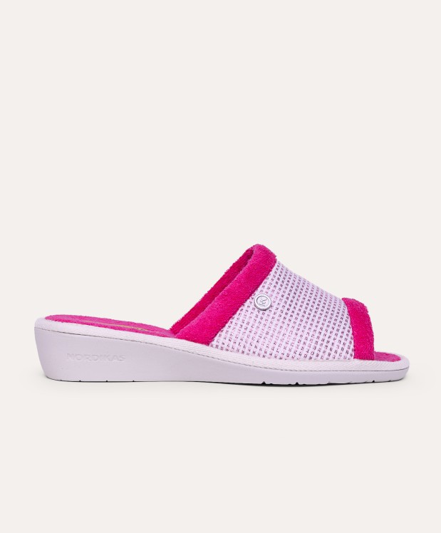 nordikas ZAPATILLAS DE CASA MUJER GLAMOUR ROSA Gran oferta