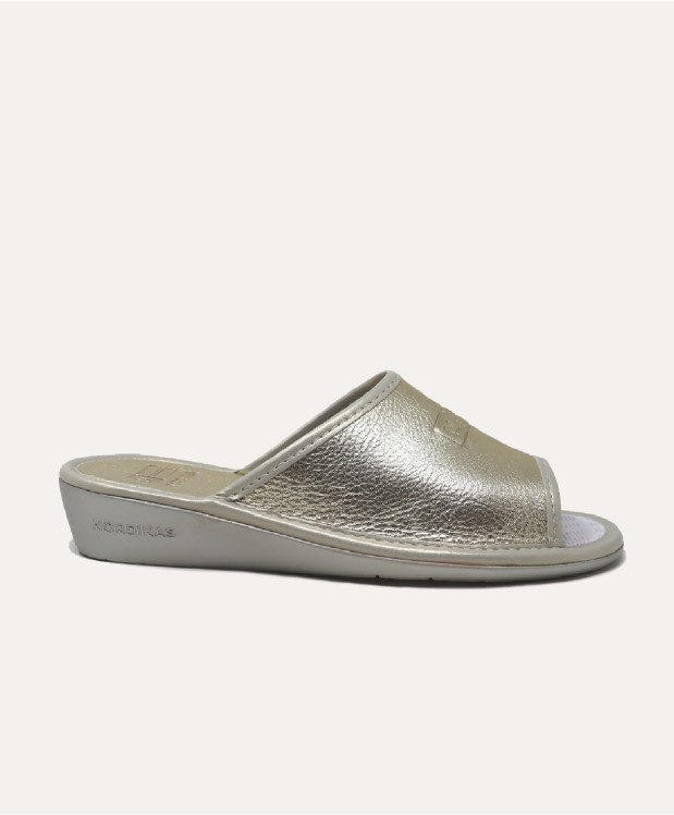 nordikas ZAPATILLAS DE CASA MUJER METALIC PLATINO Rebajas online