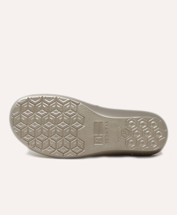 nordikas ZAPATILLAS DE CASA MUJER METALIC PLATINO Rebajas online