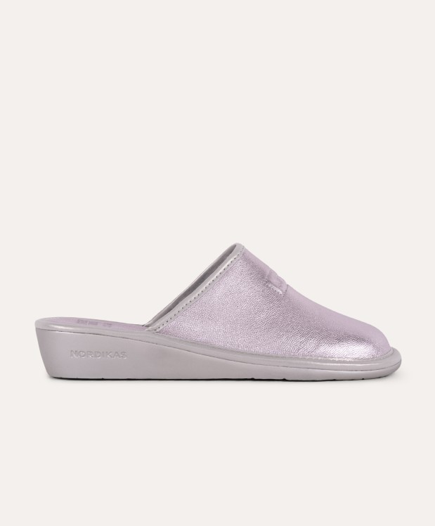 nordikas ZAPATILLAS DE CASA MUJER METALIC MALVA Envío gratis