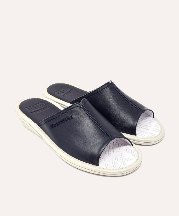 nordikas ZAPATILLAS DE CASA MUJER FLORIDA MARINO ÚLTIMAS EDICIONES