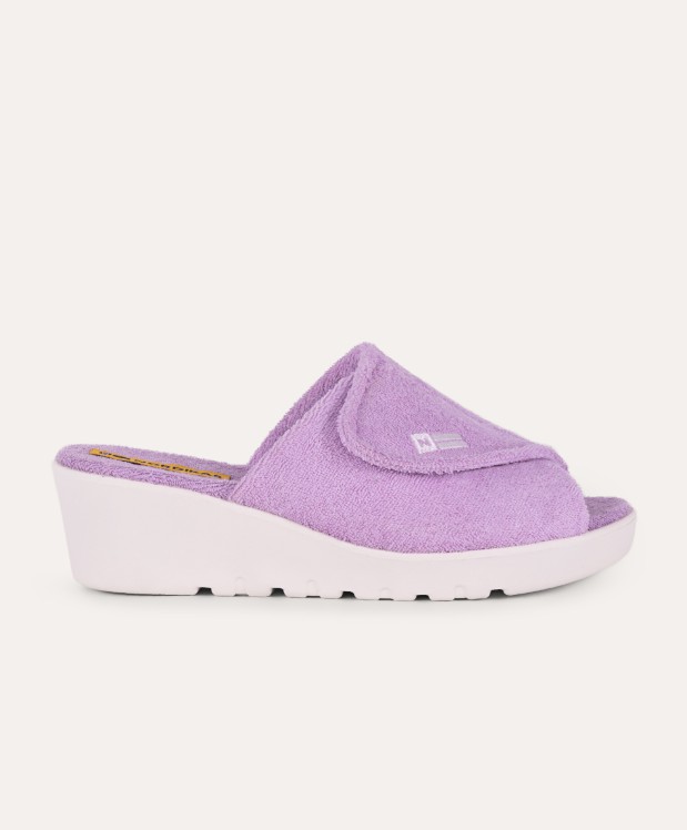 nordikas ZAPATILLAS DE CASA MUJER TOALLA LILA Último día
