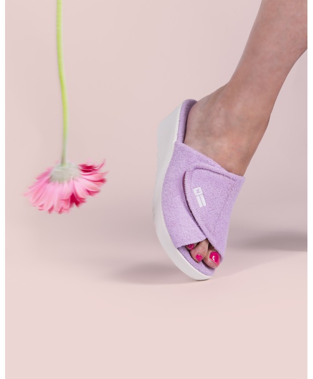 nordikas ZAPATILLAS DE CASA MUJER TOALLA LILA Último día