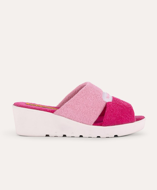 nordikas ZAPATILLAS DE CASA MUJER TOALLA FUXIA Promoción por tiempo limitado