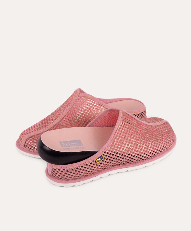 nordikas ZAPATILLAS DE CASA MUJER METALCRIS ROSA Grandes descuentos