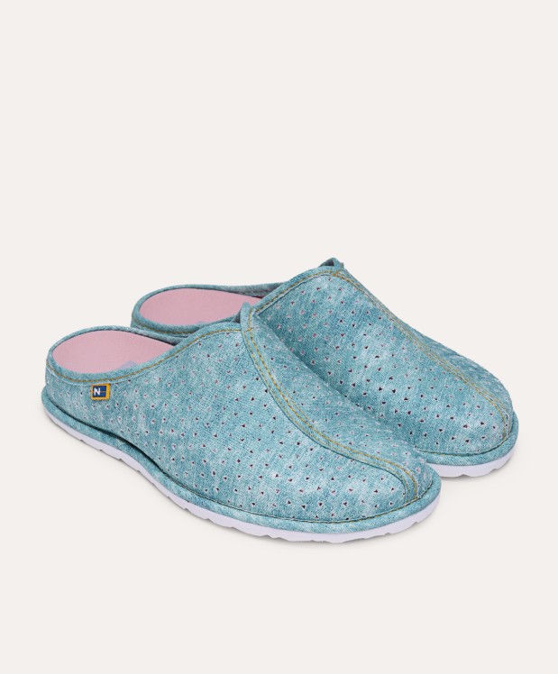 nordikas ZAPATILLAS DE CASA MUJER VAQUERO ESMERALDA Limitado a 3 días