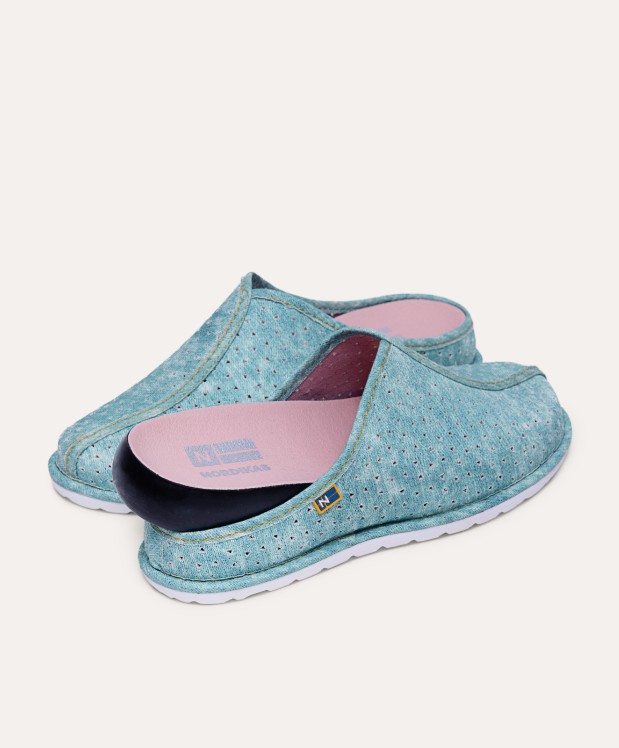 nordikas ZAPATILLAS DE CASA MUJER VAQUERO ESMERALDA Limitado a 3 días