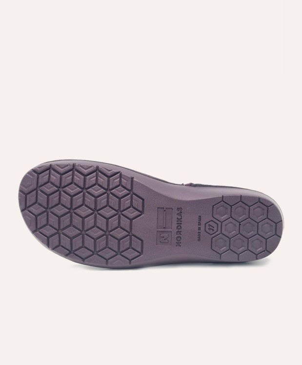 nordikas ZAPATILLAS DE CASA MUJER DUBLIN PURPURA/PURPURA Descuentos del mes