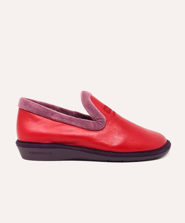 nordikas ZAPATILLAS DE CASA MUJER DUBLIN ROJO Oferta exclusiva