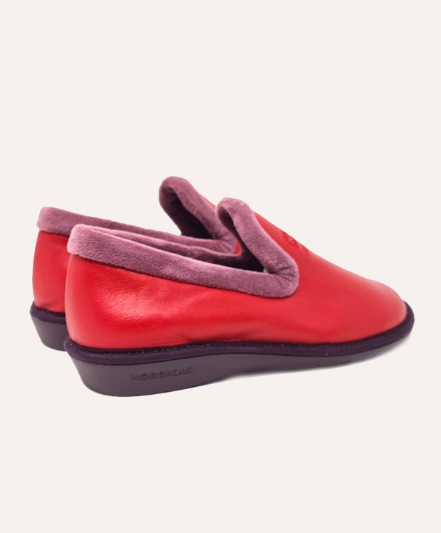 nordikas ZAPATILLAS DE CASA MUJER DUBLIN ROJO Oferta exclusiva