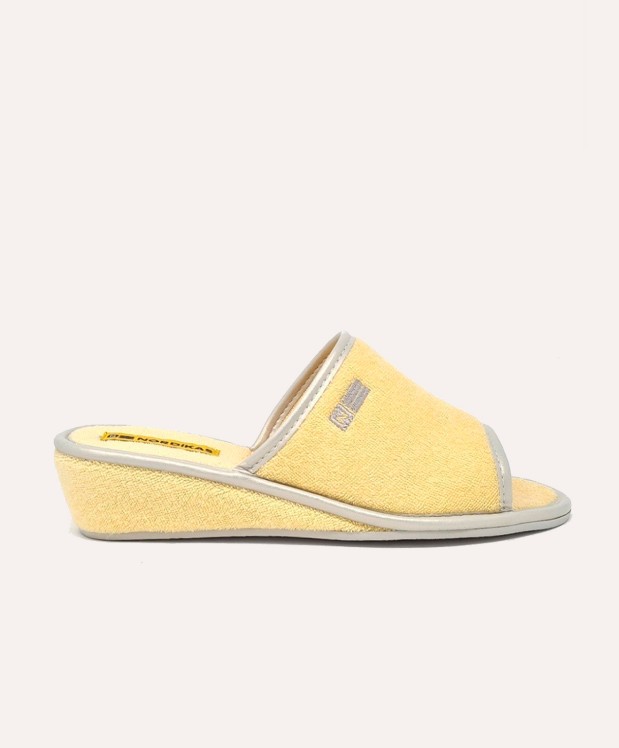 nordikas ZAPATILLAS DE CASA MUJER TOALLA LEMON Ofertas de temporada