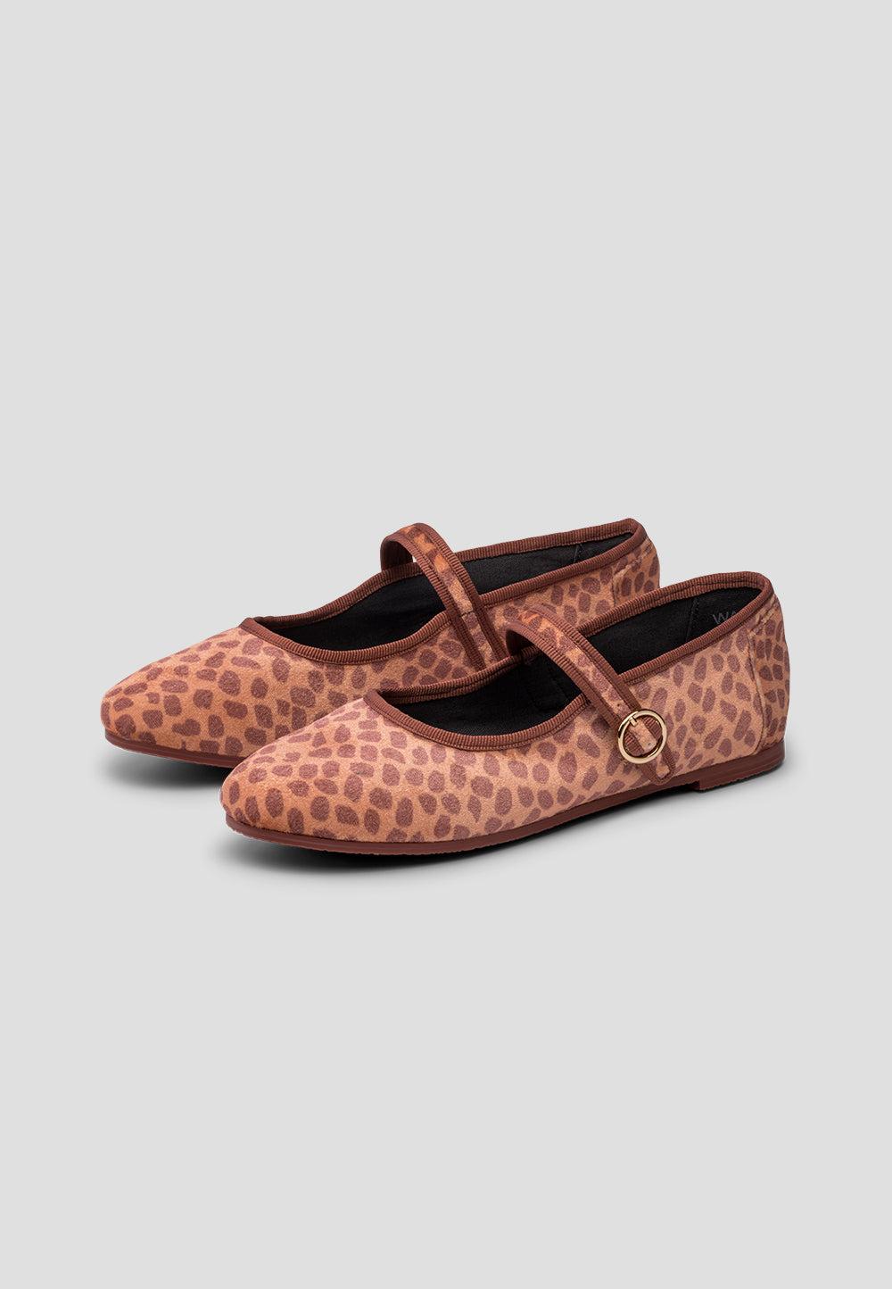 paez MARY JANE VELVET TERRACOTA Libre de impuestos