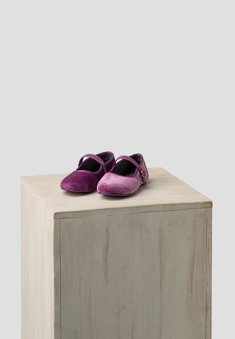 paez MARY JANE VELVET AMETHYST Última moda